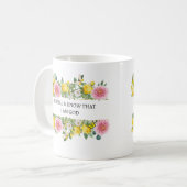 Wees stil en weet dat ik Gods Mok ben (Voorkant links)