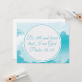 Wees stil en weet dat ik godverdomme een prachtig kaart (Voorkant / Achterkant in situ)