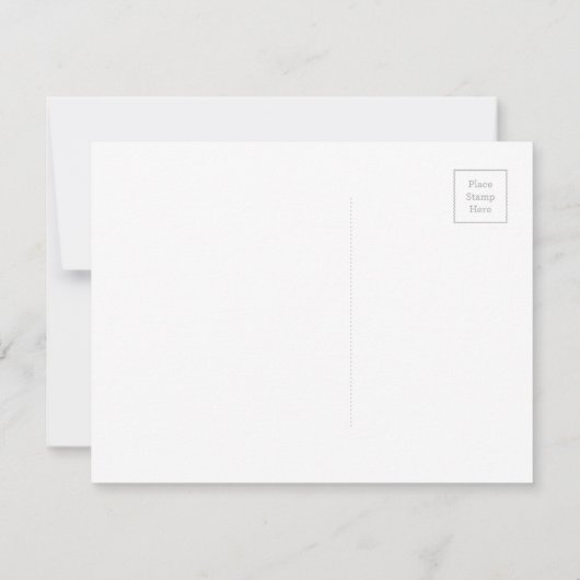 Wees stil en weet dat ik godverdomme een prachtig kaart (Achterkant)