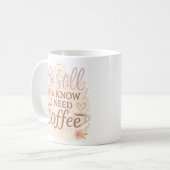 Wees stil en weet dat ik koffie Christelijke Mok n (Voorkant links)