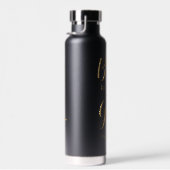 Wees stil en weet het | Gepersonaliseerde naam Fai Waterfles (Rechts)