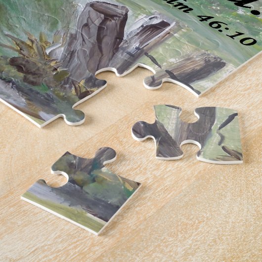 Wees stil en weet het legpuzzel (Zijkant)