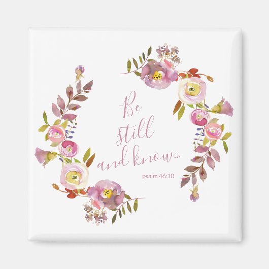 Wees stil en weet het magneet (Voorkant)