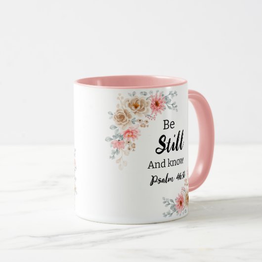 Wees stil en weet het mok (Voorkant rechts)