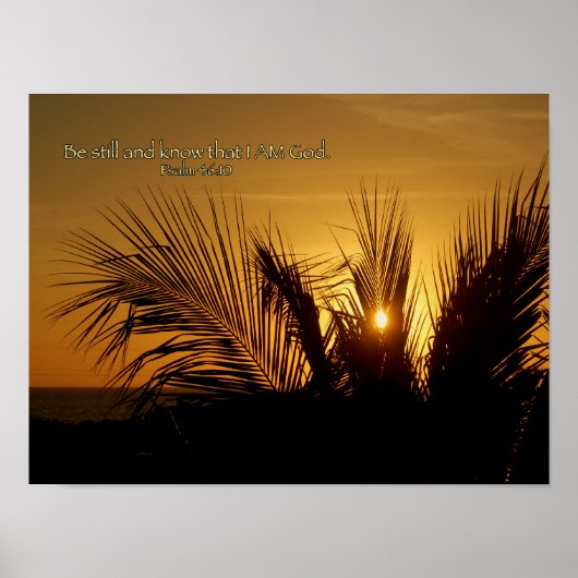 Wees stil en weet het poster (Voorkant)