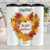 Wees stil en weet het thermosbeker