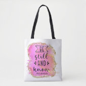 Wees stil en weet het tote bag (Voorkant)