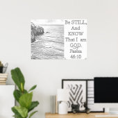 Wees stil en weet het, volwassen kweekkapje poster (Thuiskantoor)