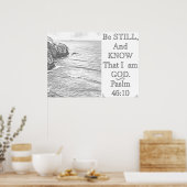 Wees stil en weet het, volwassen kweekkapje poster (Keuken)