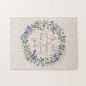 Wees stil en weet - Psalm 46:10 Legpuzzel (Horizontaal)