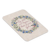 Wees stil en weet - Psalm 46:10 Magneet (Rechterzijde)