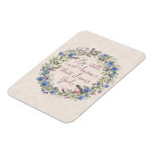 Wees stil en weet - Psalm 46:10 Magneet (Linkerzijde)