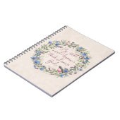 Wees stil en weet - Psalm 46:10 Notitieboek (Linkerzijde)