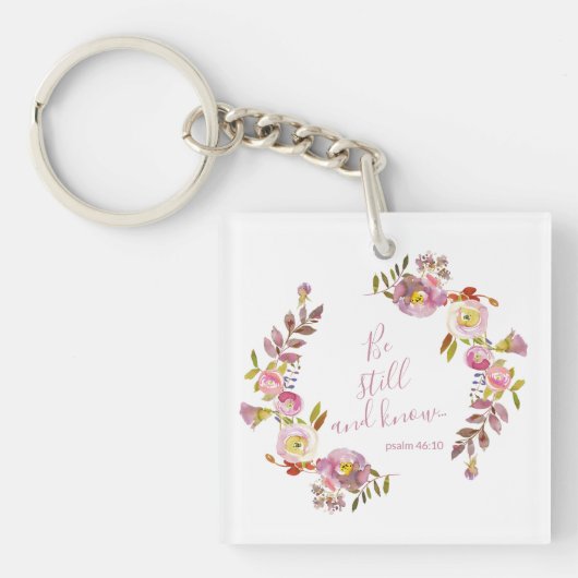 Wees Stil En Weet Sleutelhanger (Voorkant)