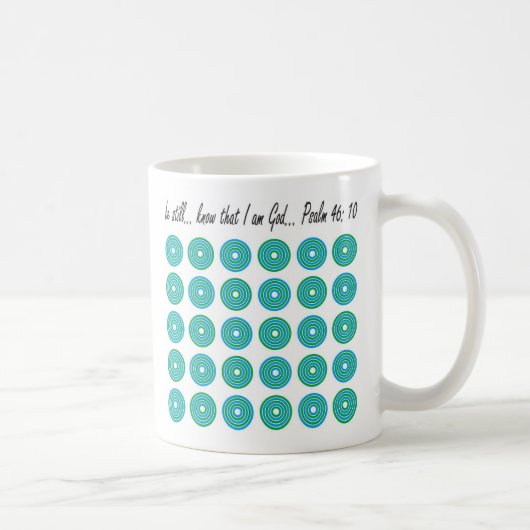 Wees stil... Ik ben God Koffiemok (Rechts)