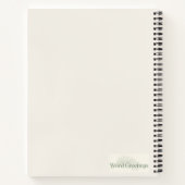 Wees stil notitieboek (Achterkant)
