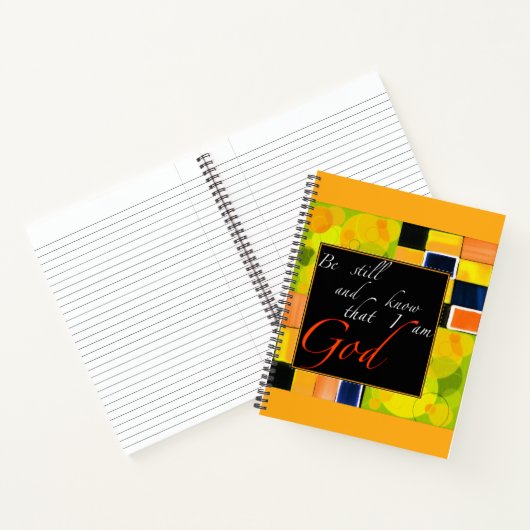 Wees stil notitieboek (Binnen)