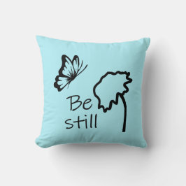 Wees stil op een kussen