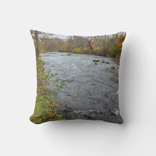 Wees stil Oude Grand Creek Kussen (Voorkant)