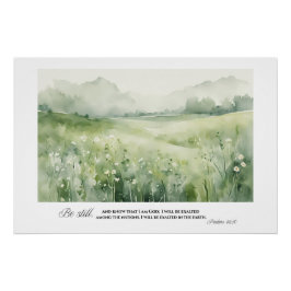 Wees stil. perfect poster