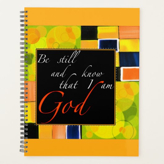 Wees stil planner (Voorkant)