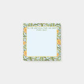 Wees Stil Schriftuur Tuin Schildpadden Aangepaste  Post-it® Notes (Voorkant)