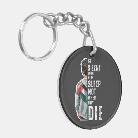 WEES STIL SLEUTELHANGER (Voorkant Links)