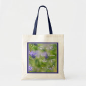Wees Stil Zak Tote Bag (Voorkant)