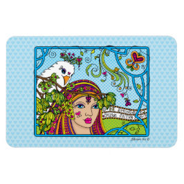 Wees Strong_have Faith_Flexible Magnet 6"x4" Magneet