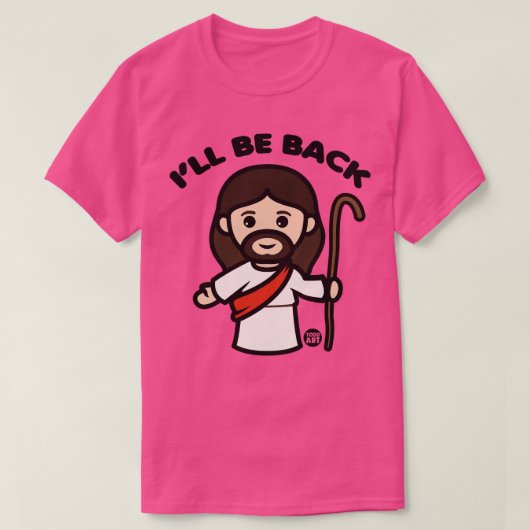 WEES TERUG JEZUS T-SHIRT (Design voorkant)