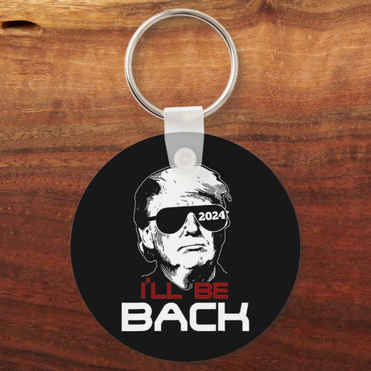 Wees terug Trump 2024 Sleutelhanger (Voorkant)