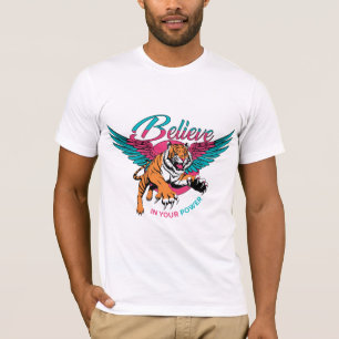 Wees Tijger — Geloof in Je Kracht T-shirt