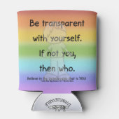 Wees transparant blikjeskoeler (Achterkant)