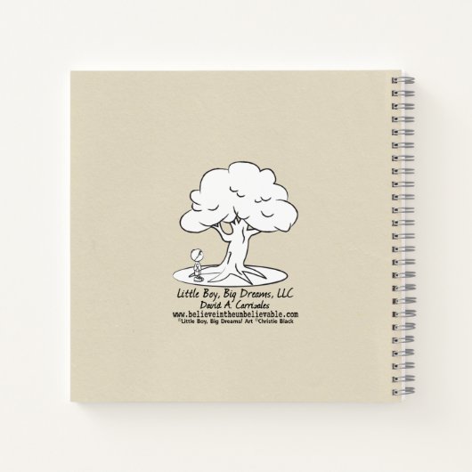 Wees transparant notitieboek (Achterkant)