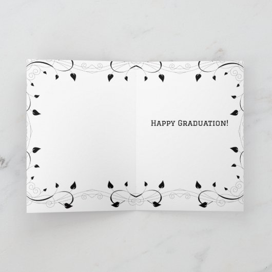 Wees trots Afstuderen Kaart (3) Vakantie Kaart (Binnen)