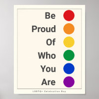 Wees trots Drop regenboog kleuren LGBTQ