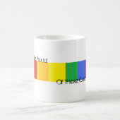 Wees trots op deze kleuren koffiemok (Center)