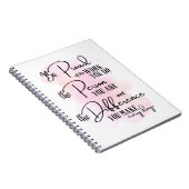 Wees trots op het werk dat je doet notitieboek (Rechterzijde)