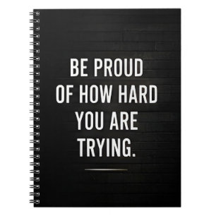 🌟 Wees trots op hoe hard je je best doet 💛 Notitieboek