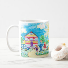 Wees trots op je kind en voeg kunstwerken toe aan  koffiemok