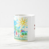 Wees trots op je kind en voeg kunstwerken toe aan  koffiemok (Center)