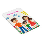 Wees trots op je kind en voeg kunstwerken toe aan  magneet (Rechterzijde)