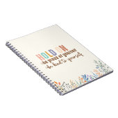 Wees trots op jezelf en wees lief voor jezelf notitieboek (Rechterzijde)