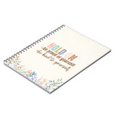 Wees trots op jezelf en wees lief voor jezelf notitieboek (Linkerzijde)