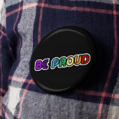 Wees trots op LGBT Gay Pride Ronde Button 3,2 Cm