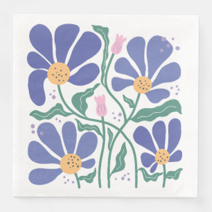 Wees trots op uw vooruitgang - Boho Floral Servet