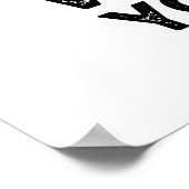 Wees trots op wie je bent grappige uil woordspelin poster (Hoek)