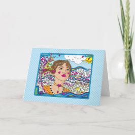 Wees trots op wie je bent_Greeting Kaart