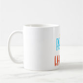 Wees trots op wie je bent koffiemok (Links)