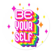 Wees trotse Stickers